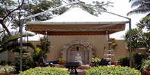 Garden sitting pavilion