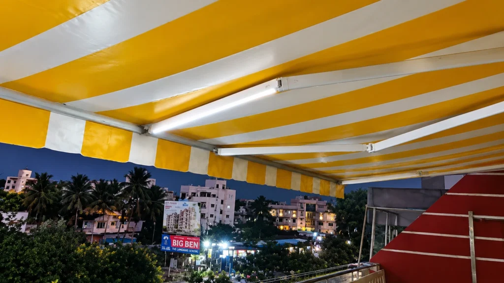 awning for office terace