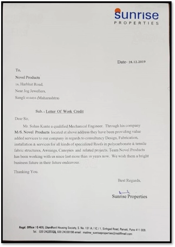Home Sunrise Properties Testimonial