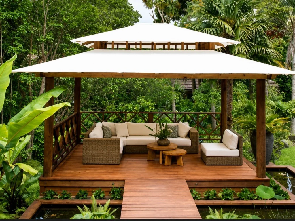 two tier gazebo
