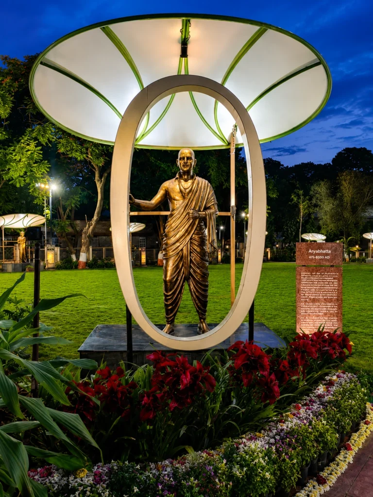 lanscape canopy at arya bhatta garden