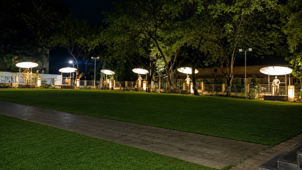 lanscape canopy at arya bhatta garden (2)