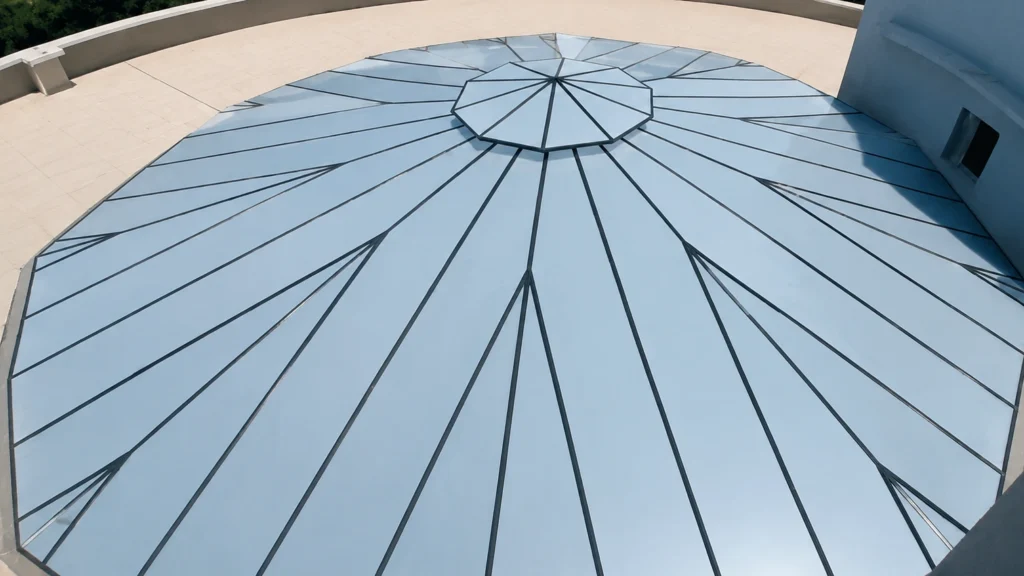 polycarbonate o.t.s roof for guest house (3)